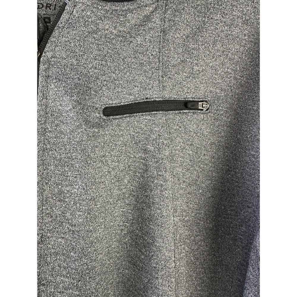 Nike Basketball EYBL Patch Hyper Elite Showtime Jacket Gray Zip Mens XL *Flawed - Picture 3 of 12